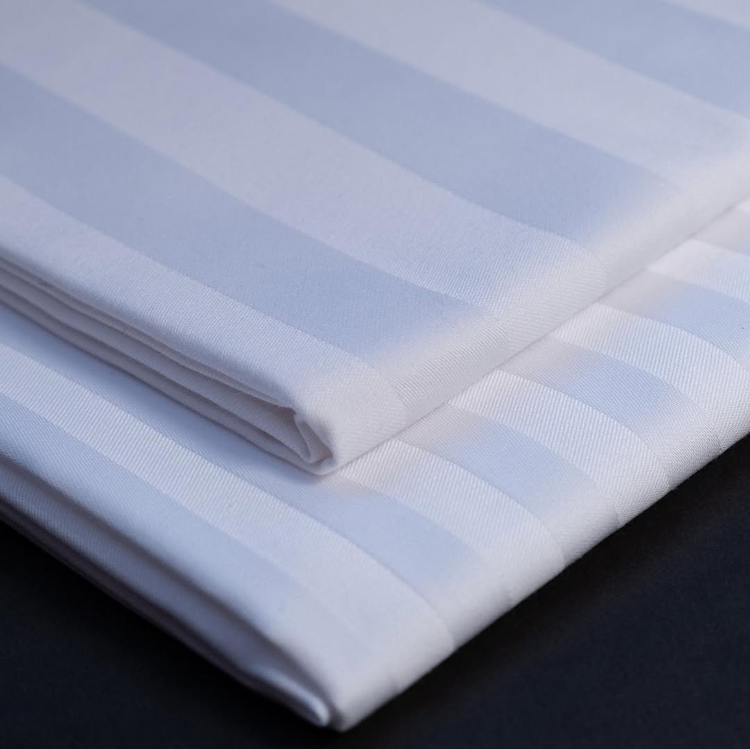 Set Damasc - All White