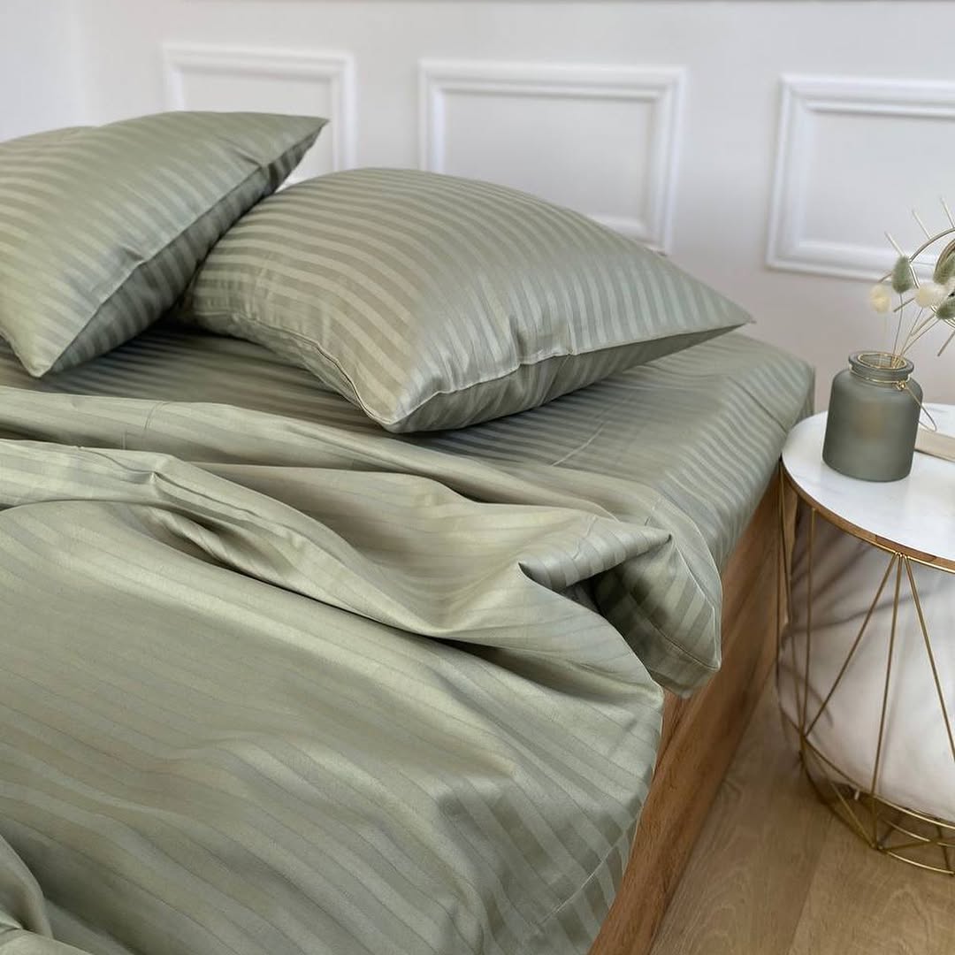 Set Bumbac - Sage Green